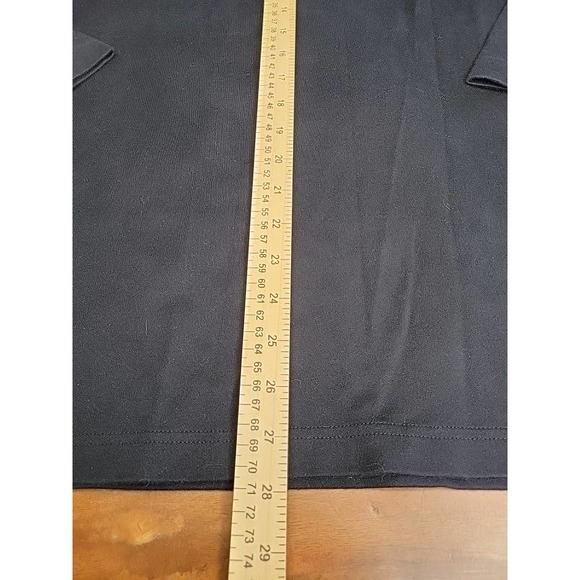 Bechamal Scarecrow Fall Black Embroidered Top - Sz XLarge - Picture 8 of 9